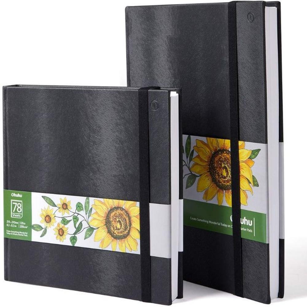 Marker Pads 2 Ohuhu (21 x 21 cm / 21 x 29.7 cm) 78 hojas c/u