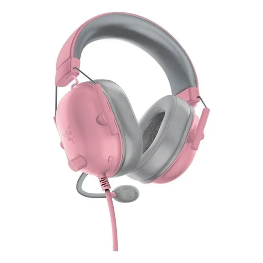 Audífono Razer con Microfono Blackshark V2 X Quartz
