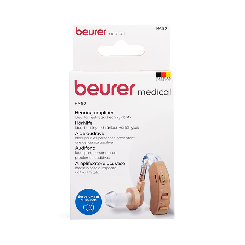 Audífono Para Sordera Ergonómico Beurer Ha 20