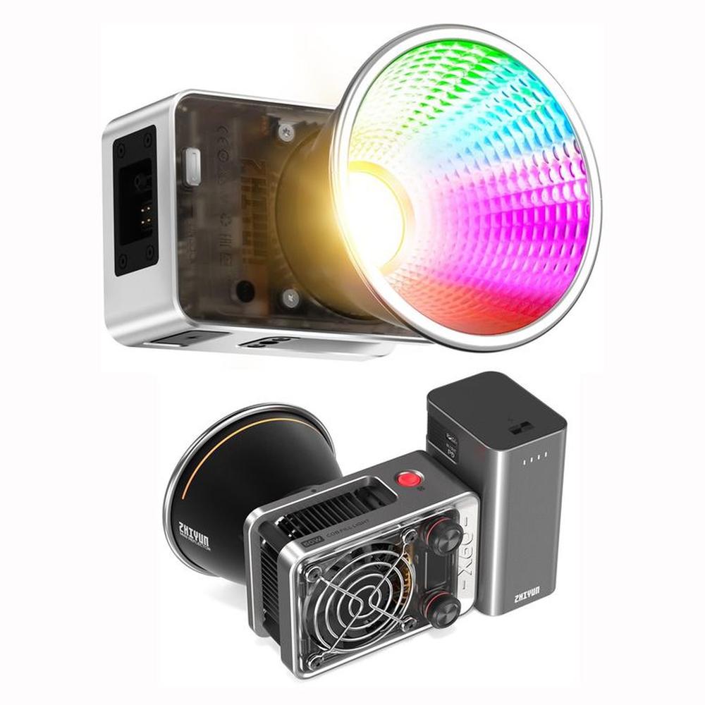 Zhiyun Molus X60 RGB Luz de video COB de 60W Montaje Bowens - PRO Kit