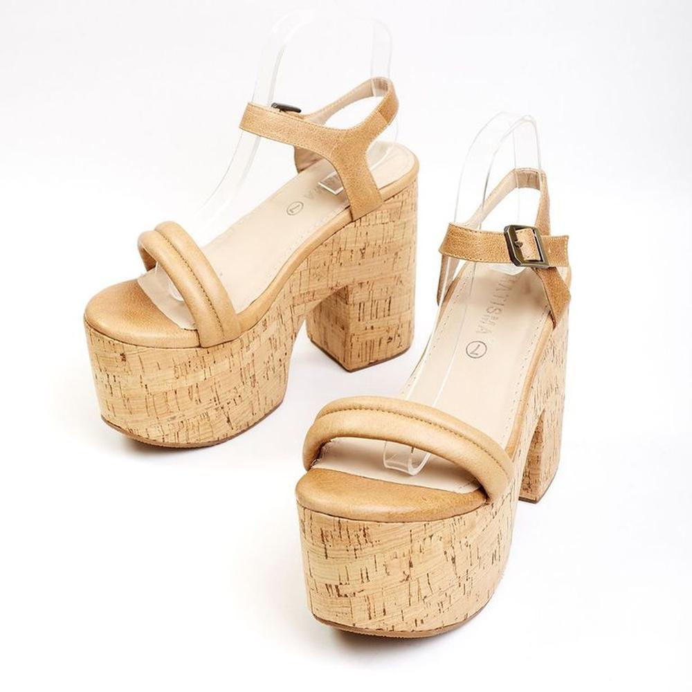 Tacos Para Mujer Matisma Era Camel 37 Camel
