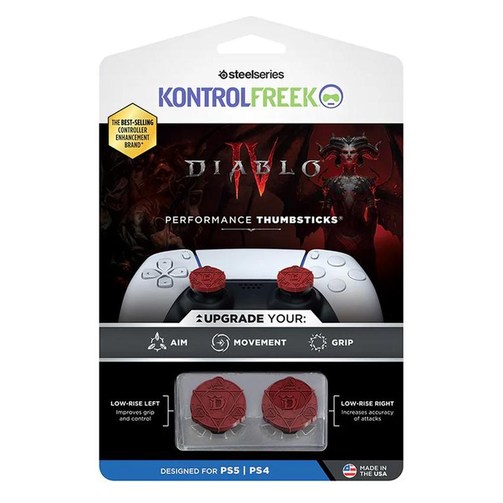 KontrolFreek Diablo IV Performance Thumbsticks para mandos PS5 KontrolFreek Diablo IV Performance Thumbsticks para mandos PS5