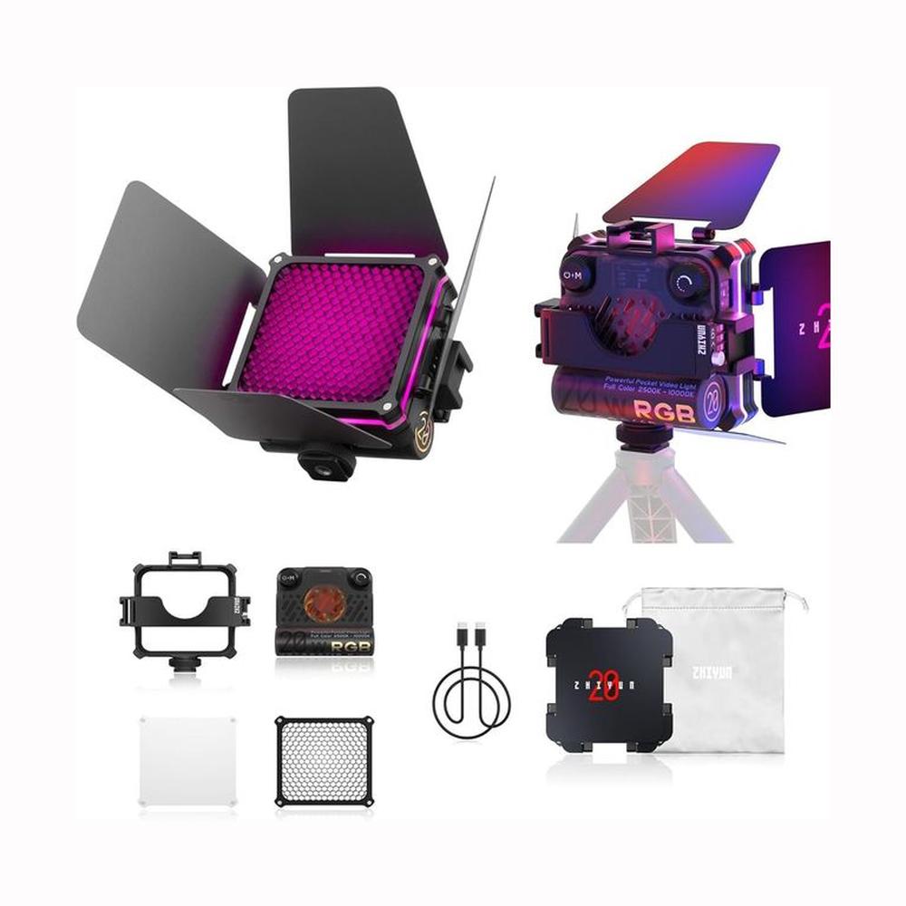 Luz de Video RGB Zhiyun FIVERAY M20C COMBO 20W