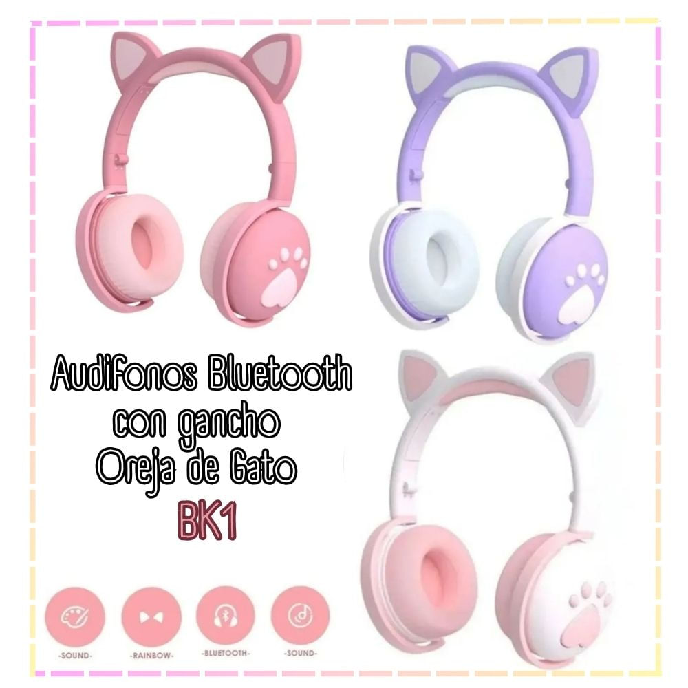 Audífonos bluetooth inalámbricos de gato-BK03 Audífonos bluetooth inalámbricos de gato-BK03