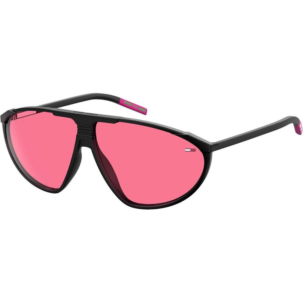 Gafas de sol Tommy Jeans Unisex Negro/Rosa, estilo moderno y versátil