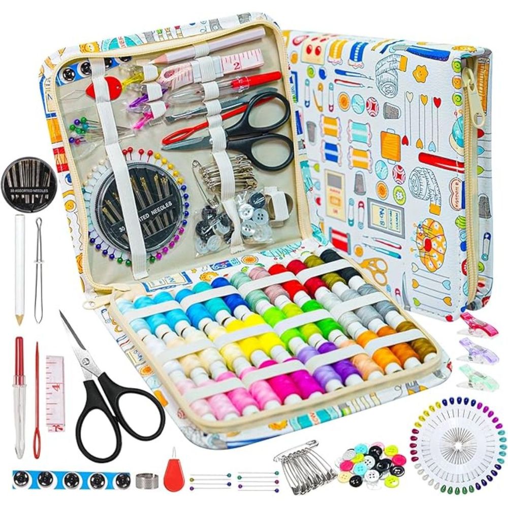 Kit de Costura Hilo Tubino Más de 160 Accesorios de Costura Kit de Costura Hilo Tubino Más de 160 Accesorios de Costura