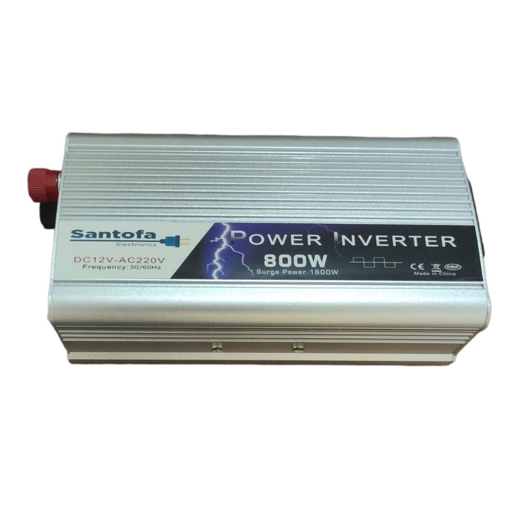 Inversor de Corriente 12v a 220v 1 USB 800w SANTOFA DC a AC Inversor de Corriente 12v a 220v 1 USB 800w SANTOFA DC a AC