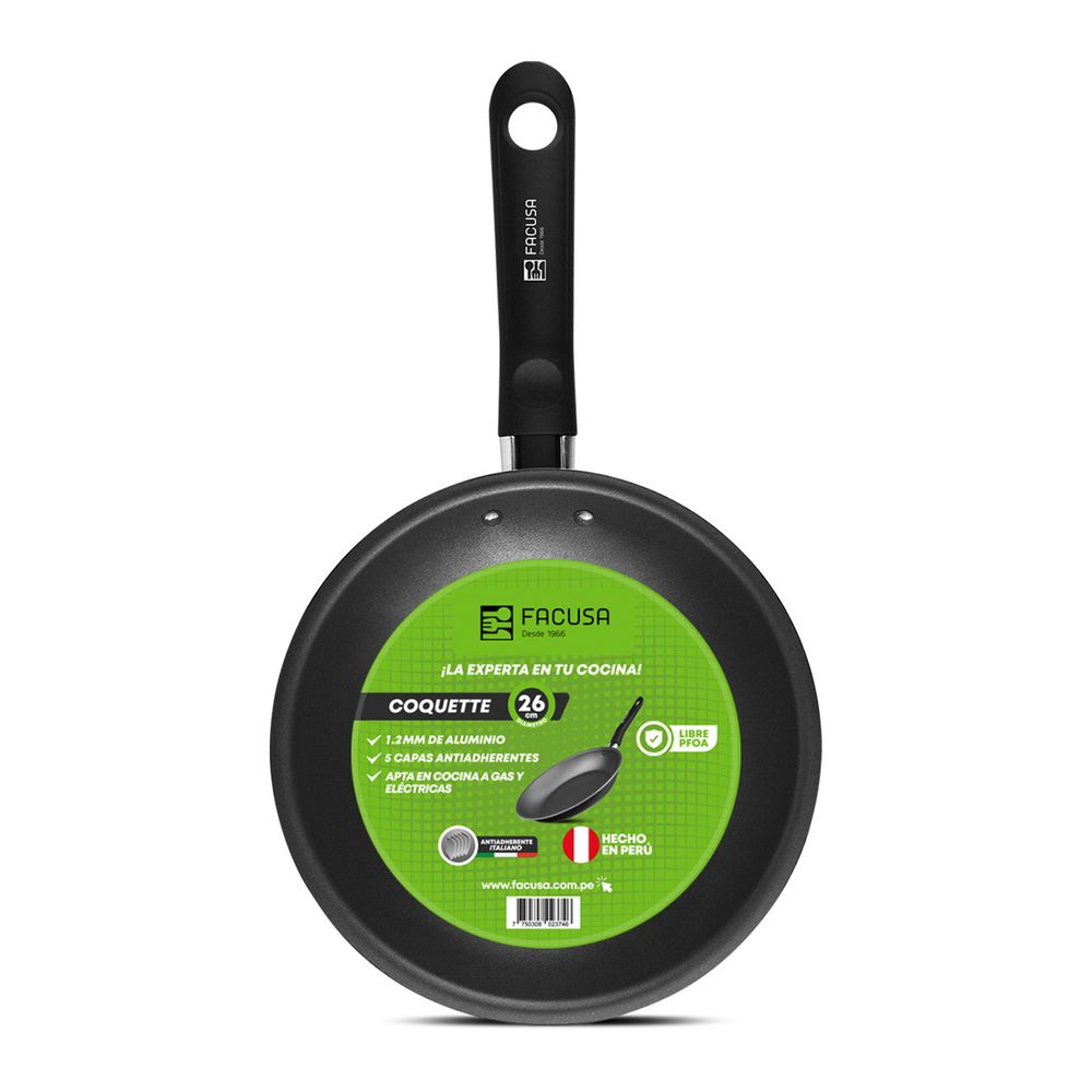 Sartén Coquet 26cm FACUSA Antiadherente - 20145281