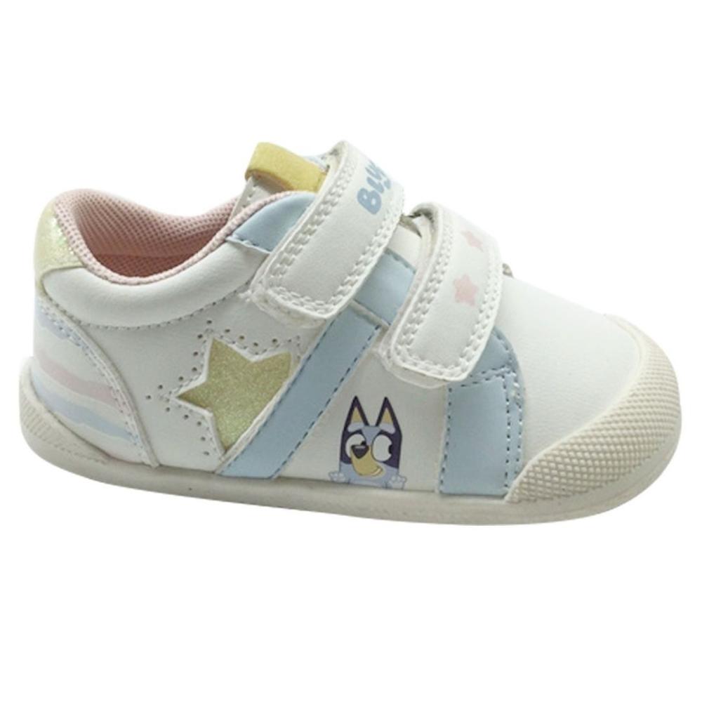 Zapatillas Niña Urbana Bluey Estrella Blanco Talla 23