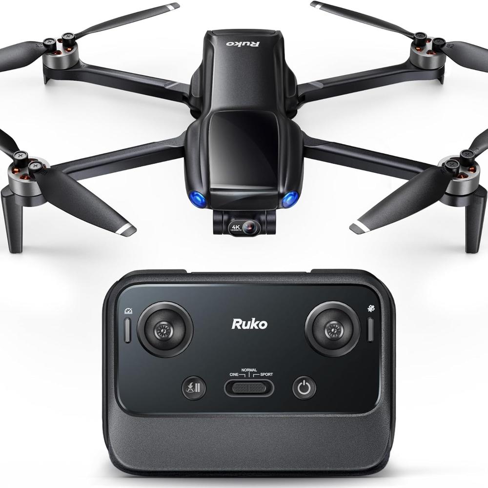 Ruko U11 Mini 4K dron ultraligero con gimbal 3 ejes y transmisión digital