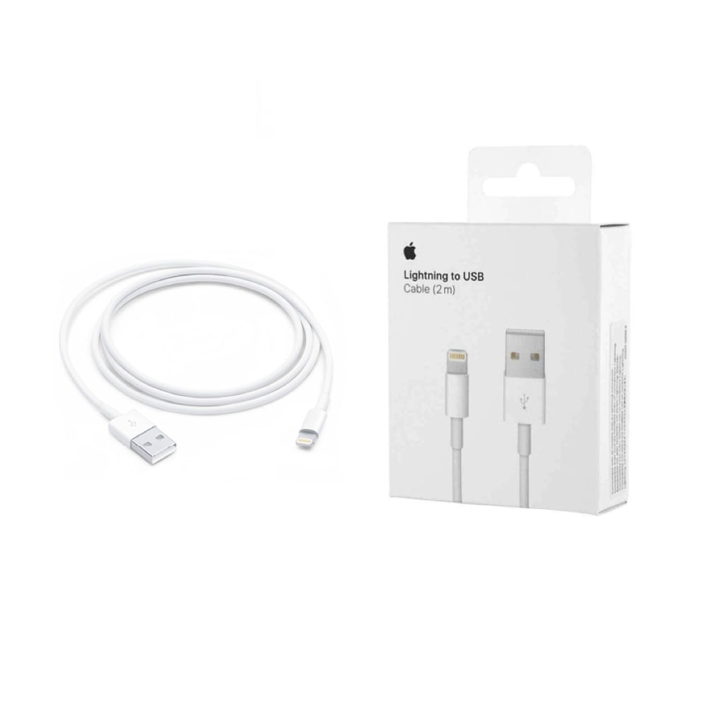 Cable de 2 Metros Lightning a USB Apple