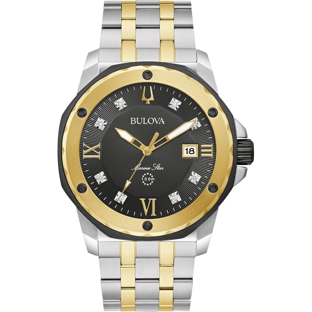 Bulova reloj Marine Star de hombre serie A 3 agujas de cuarzo | Multicolor