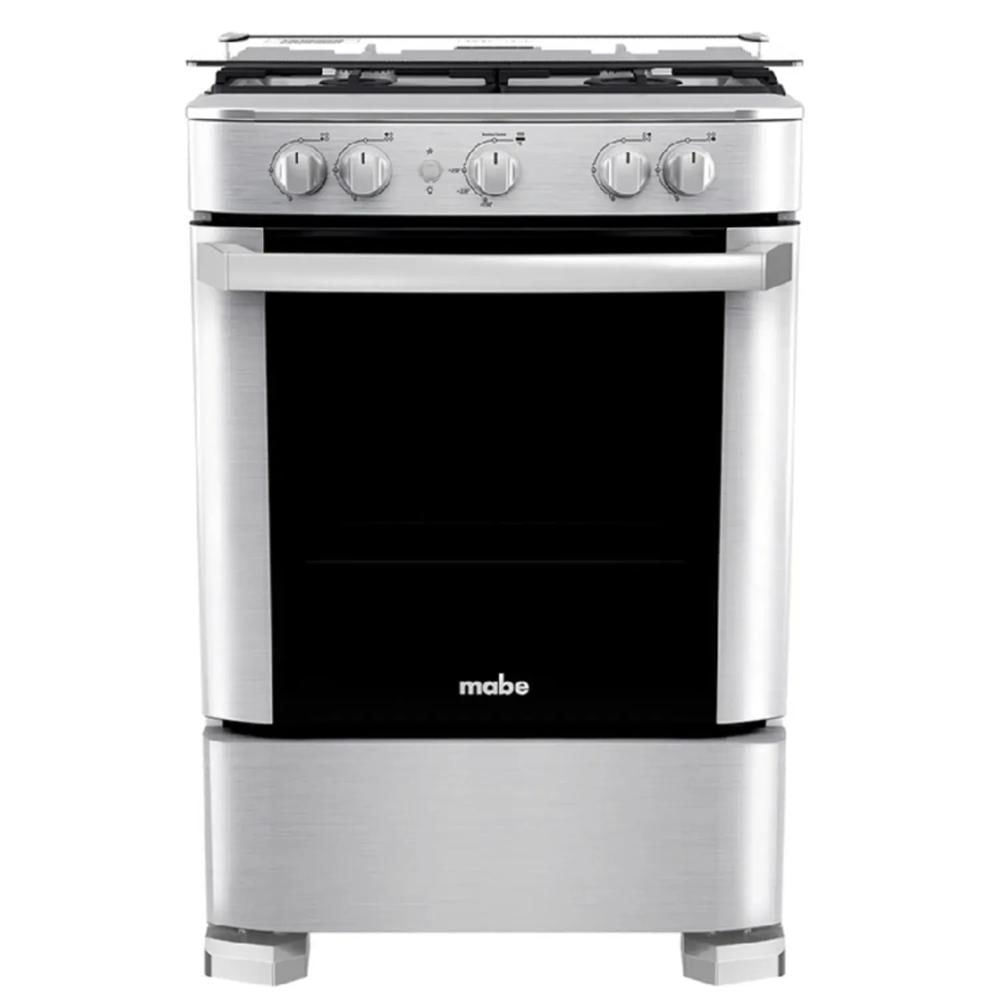 Cocina de Piso a Gas 60 cm Inox Mabe - CMP6035FX1