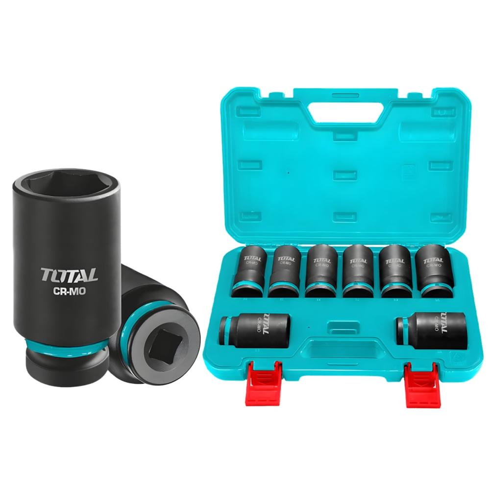 Set de Dados Tubulares de Alto Impacto 3/4 8pcs Total THKISD34082L