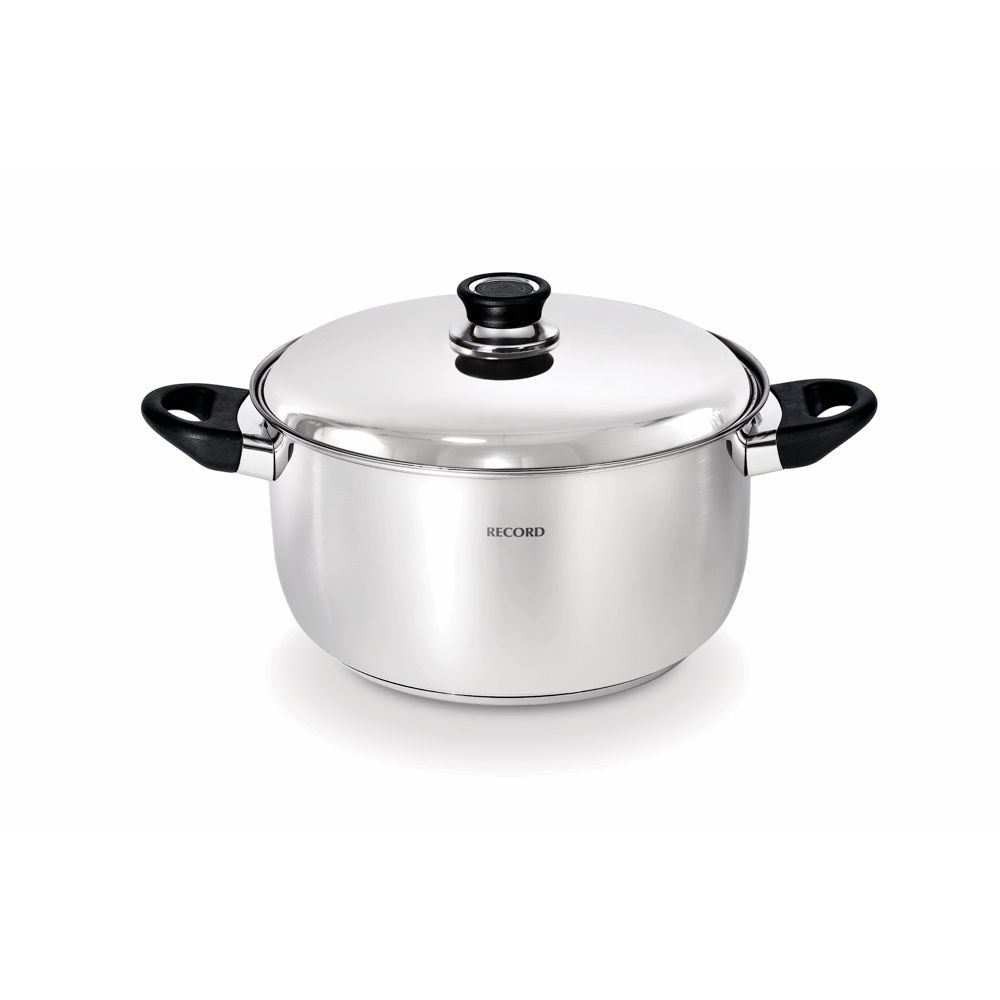 Olla de Acero Inoxidable con Fondo Difusor 26cm Record-10116020