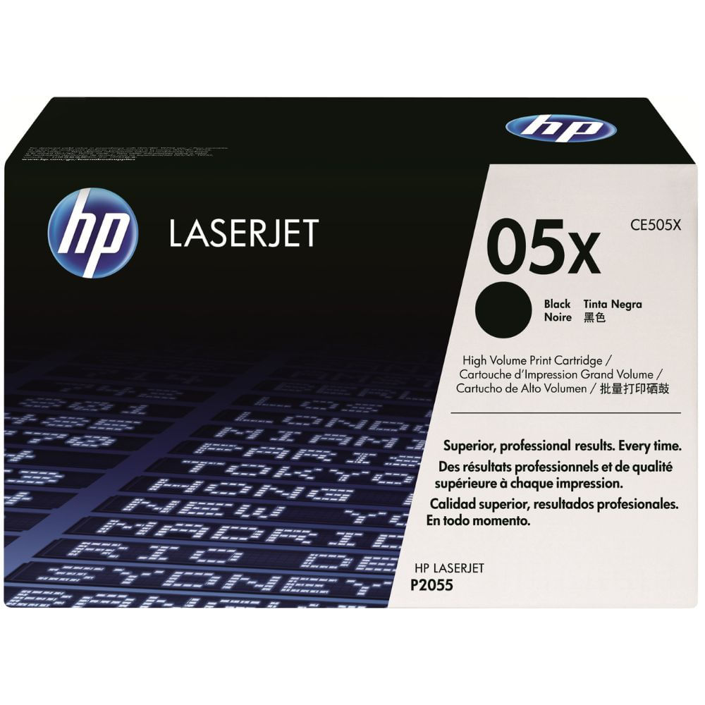 HP 05X NEGRO CE505X ORGINAL PARA LaserJet