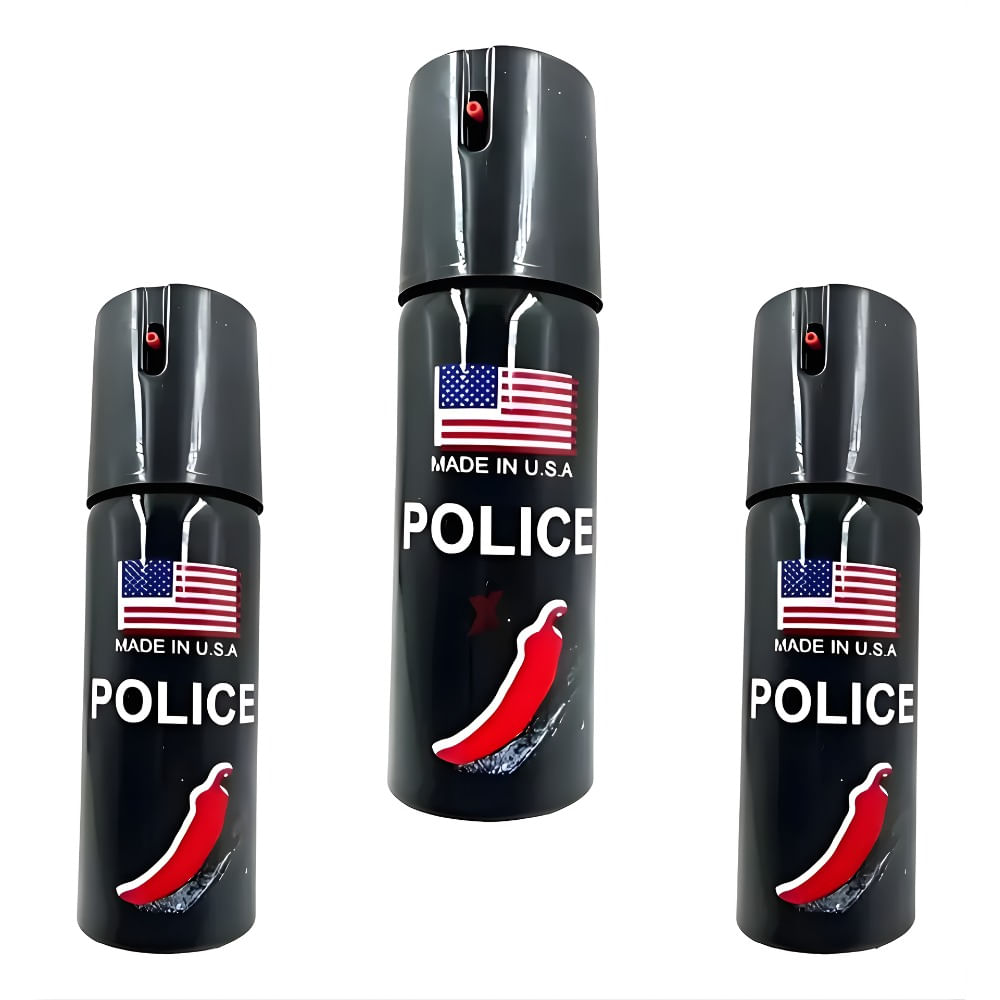 as Pimienta Paralizante X3 De 60ml Lacrimógeno Defensa