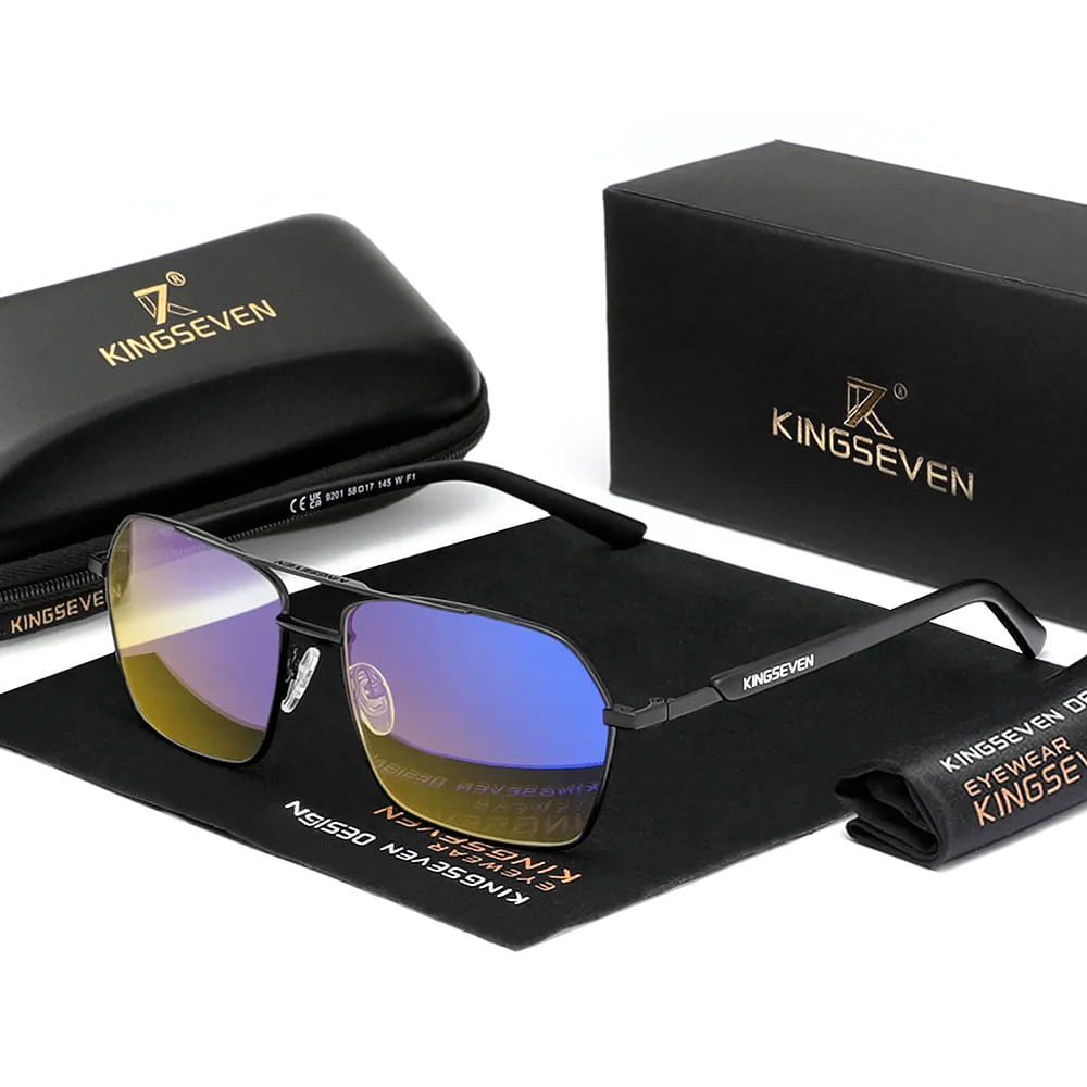 Lentes Kingseven Filtro Luz Azul  Antifatiga Unisex