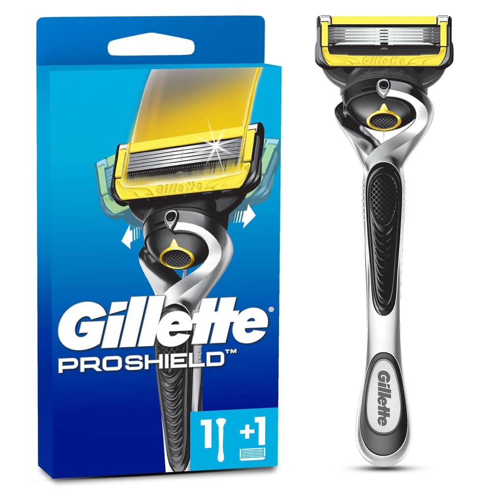 Máquina para Afeitar Recargable GILLETTE Proshield Blíster 1un Máquina para Afeitar Recargable GILLETTE Proshield Blíster 1un