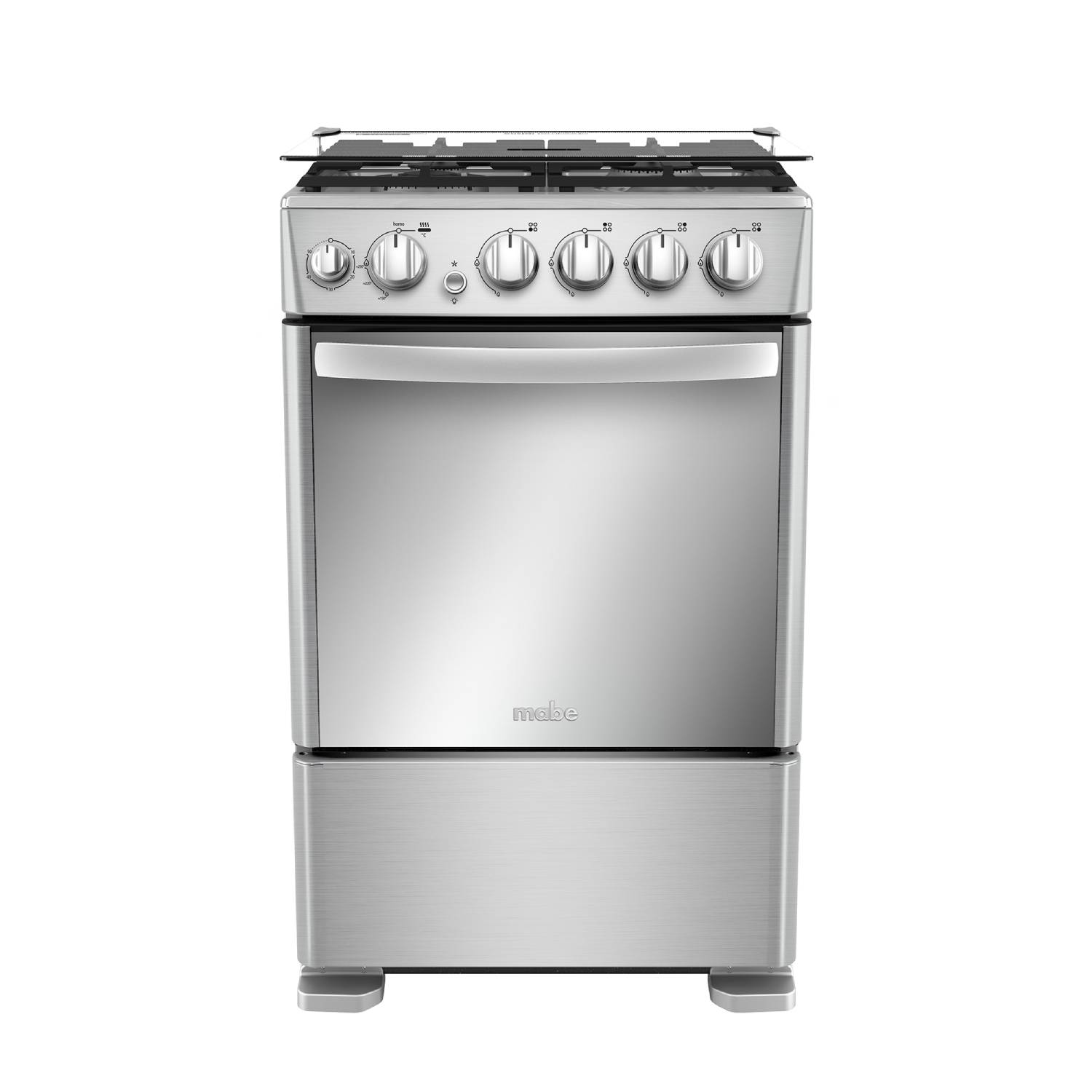 Cocina A Gas 55 Cm Mabe CMP5545FX0 Plata