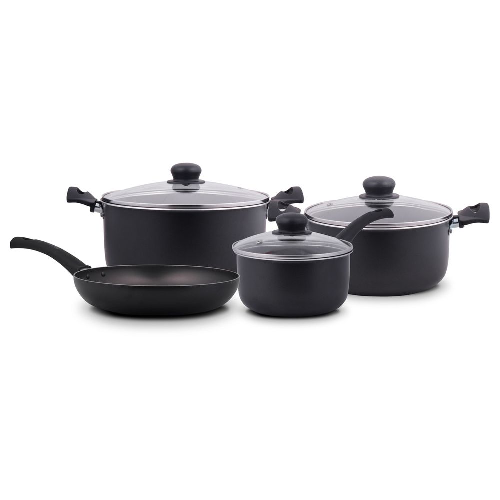 Set de Ollas 7 Piezas Nova con Tapas de Vidrio Facusa - 10286507