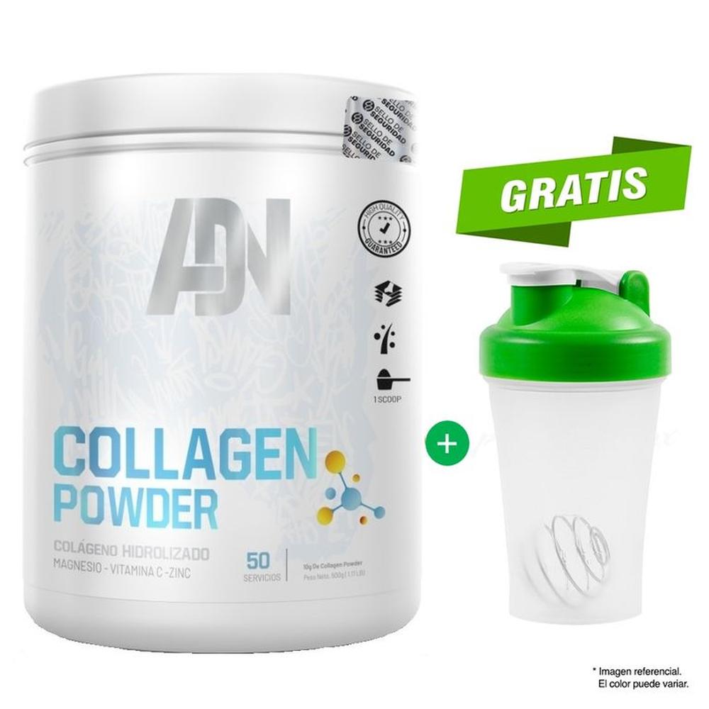 COLLAGEN POWDER 500 GRAMOS NARANJA ADN NUTRITION