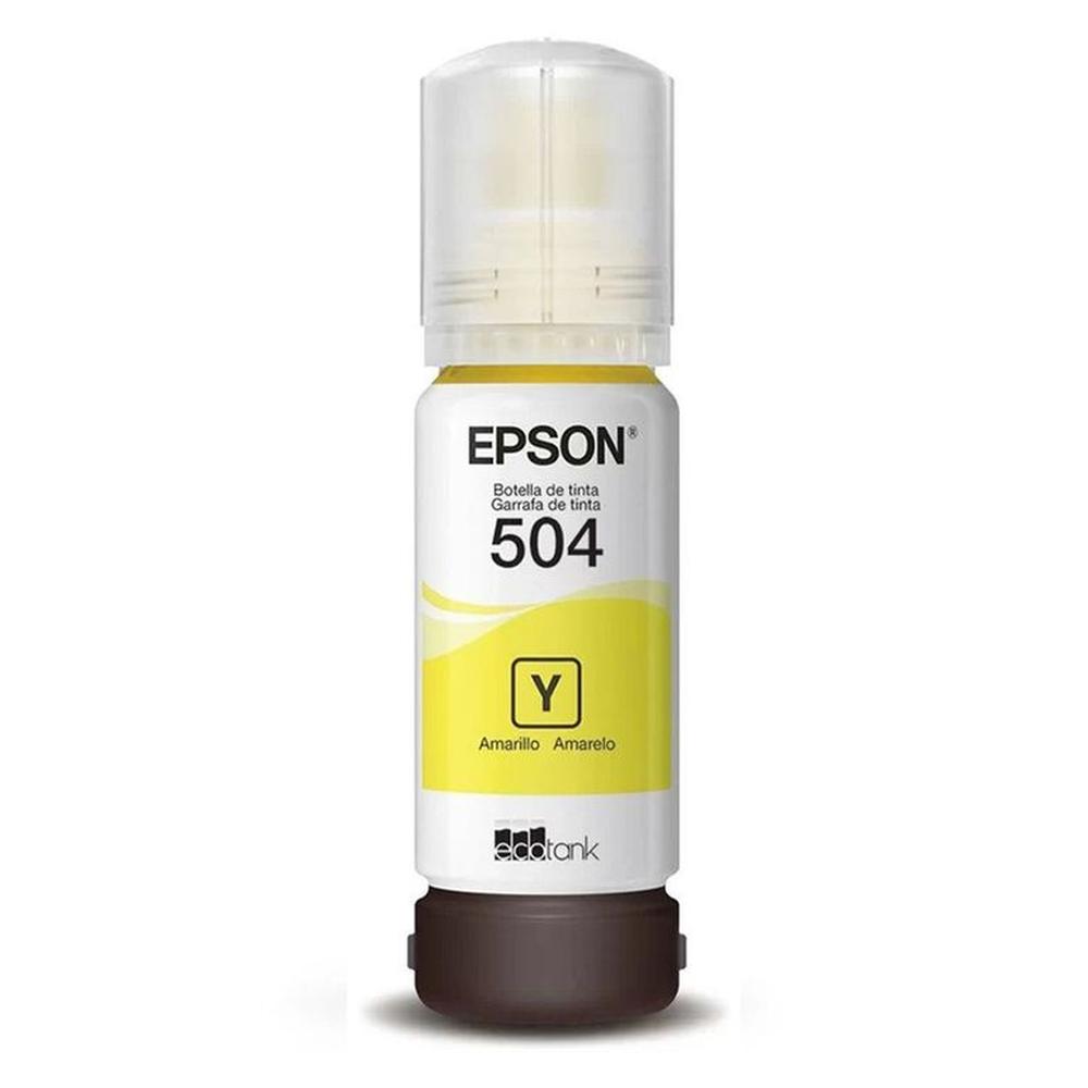 BOTELLA TINTA EPSON 504 YELLOW (T504420) ORIGINAL