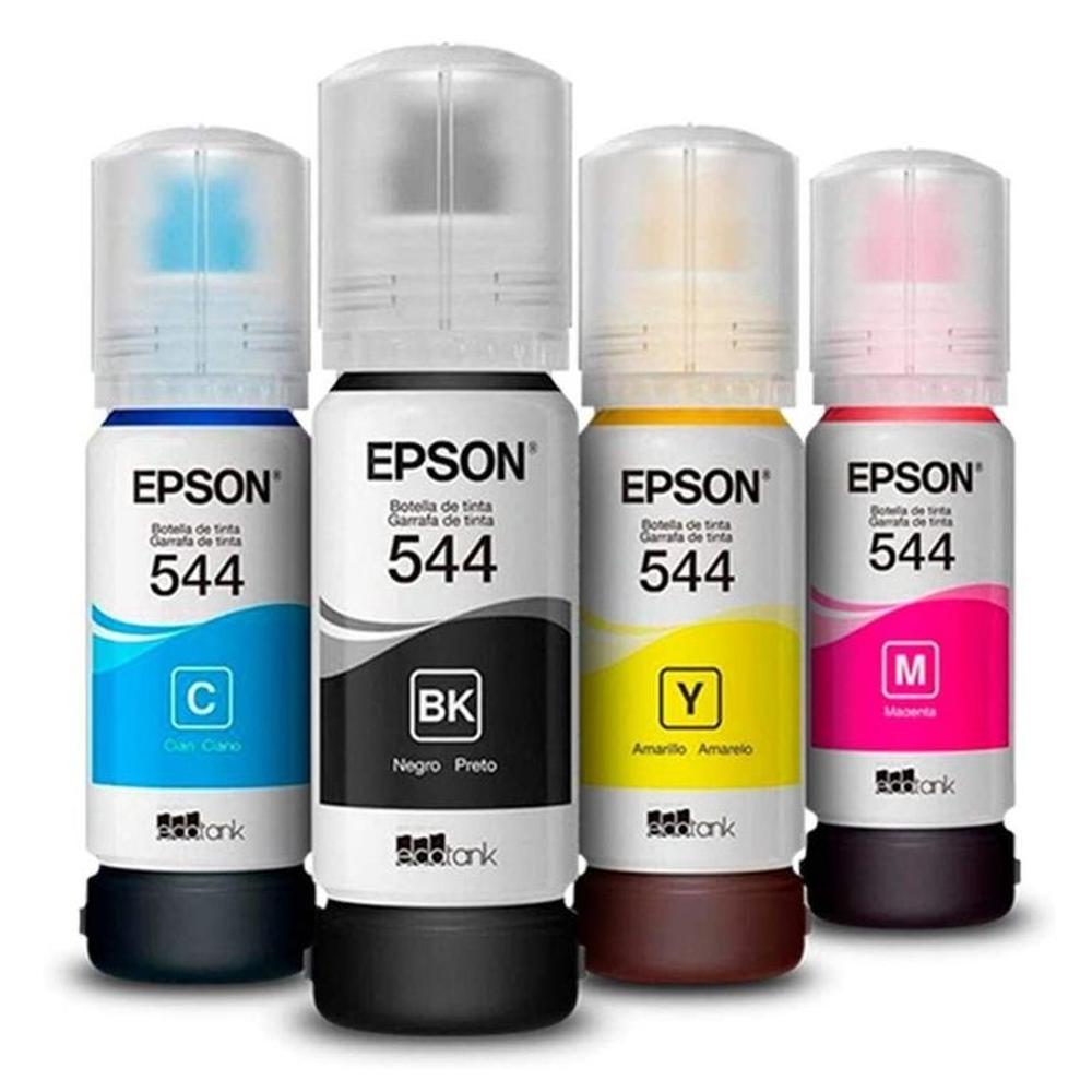 JUEGO DE BOTELLAS DE TINTA EPSON T544 ORIGINAL