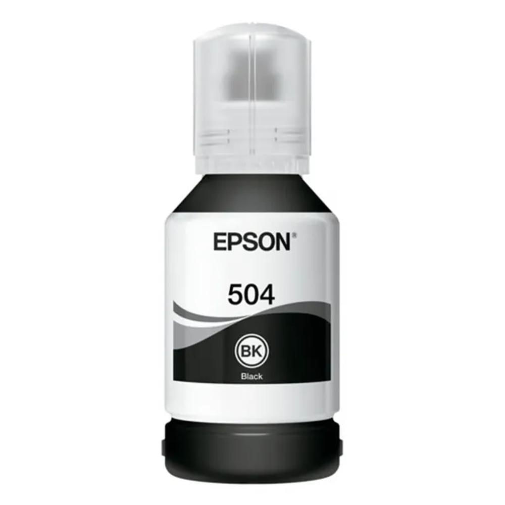 BOTELLA TINTA EPSON 504 NEGRO (T504120) ORIGINAL