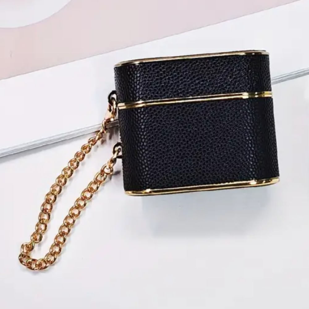 Case Glam para Airpods 4ta Gen Negro