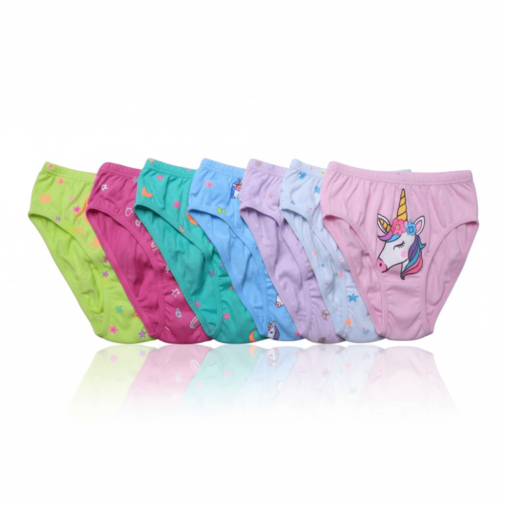 Trusas para Niñas est  Algodón Pima  - 6 unidades