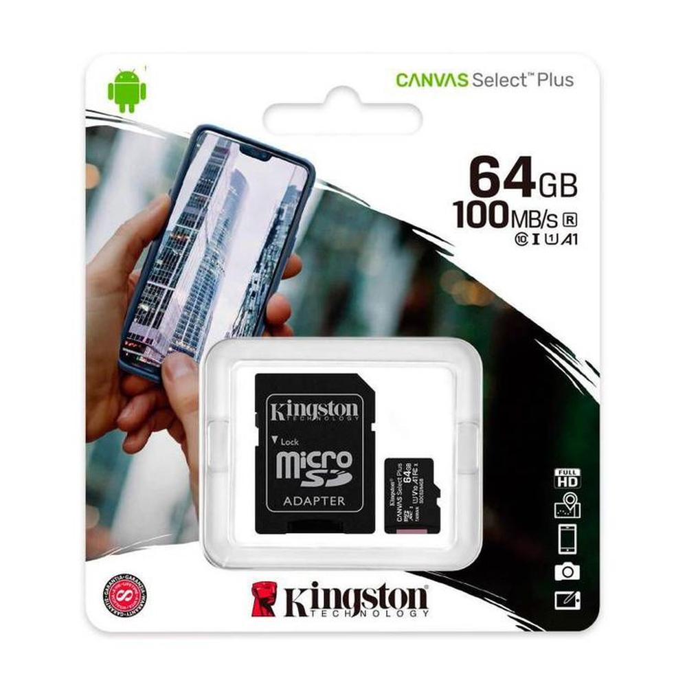 Memoria microsd kingston canvas select p