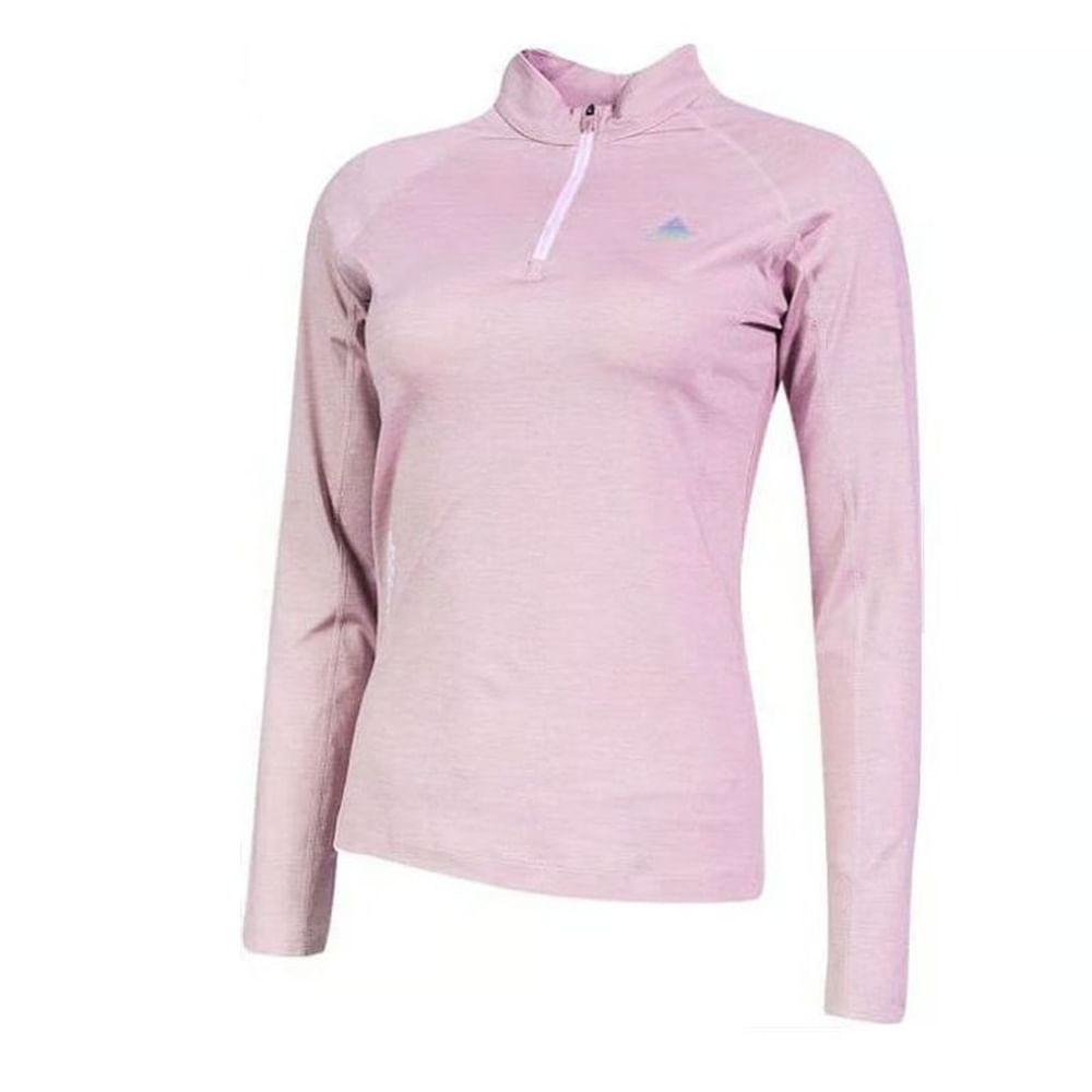 Camisetacon cremallera MUJER PINK
