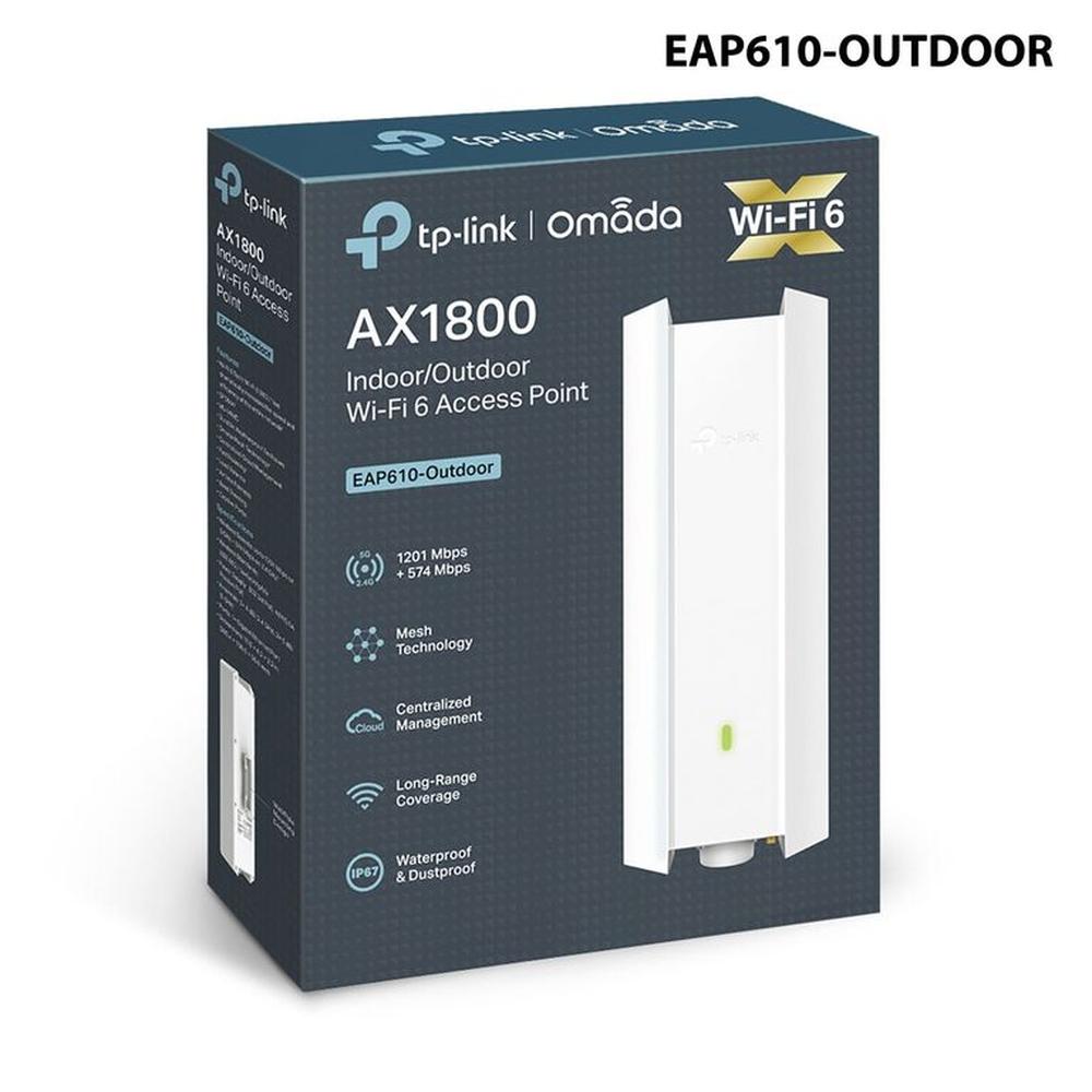 PUNTO DE ACCESO WI-FI 6 INTERIOR EXTERIOR AX1800 EAP610-OUTDOOR