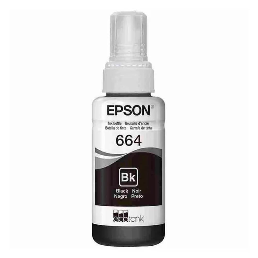 TINTA EPSON 664 NEGRO (T664120) ORIGINAL