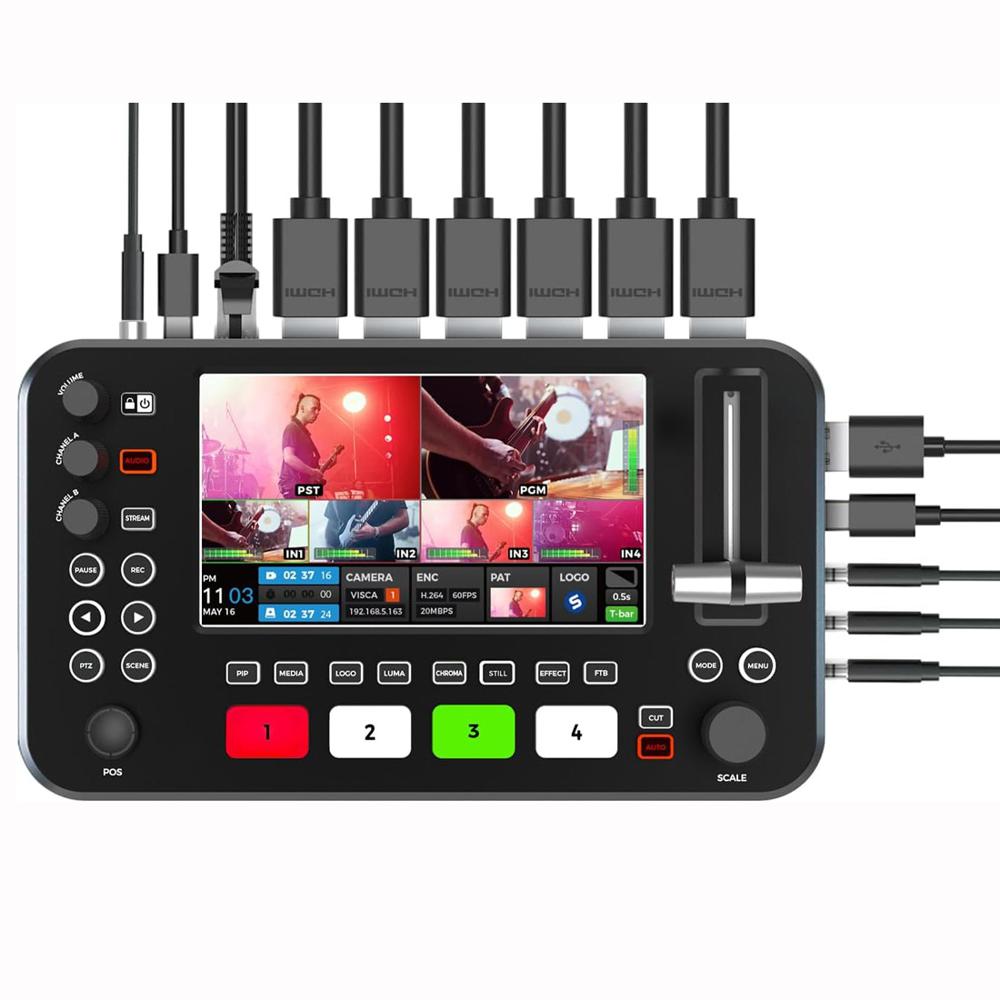 Conmutador de Video Sprolink NeoLIVE R2 Plus para Streaming