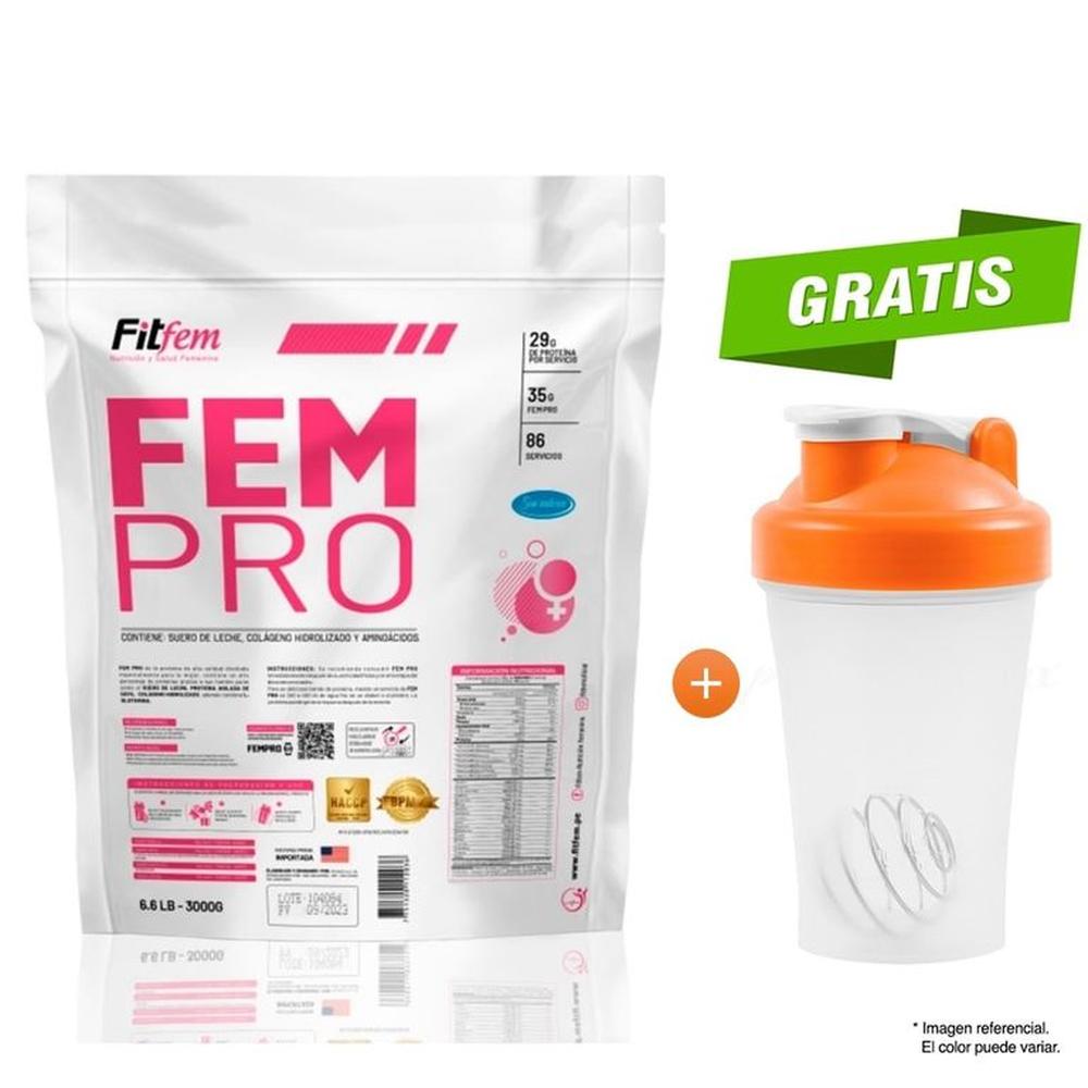 SUERO DE LECHE PROTEÍNA FEM PRO 3KG CHOCOLATE
