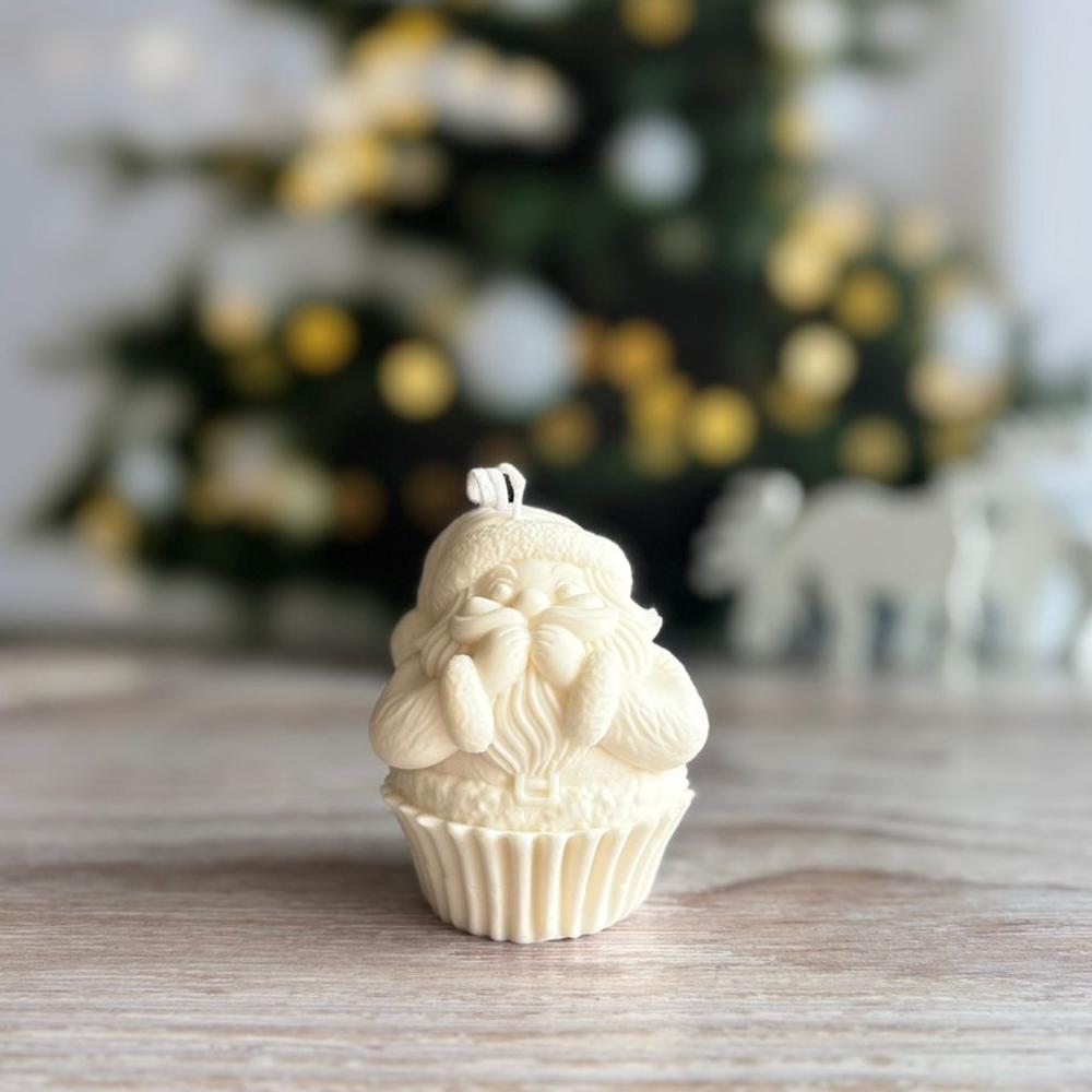 Velas Cera de Soja Navidad Yoyahove Cupcake Noel - Aromática