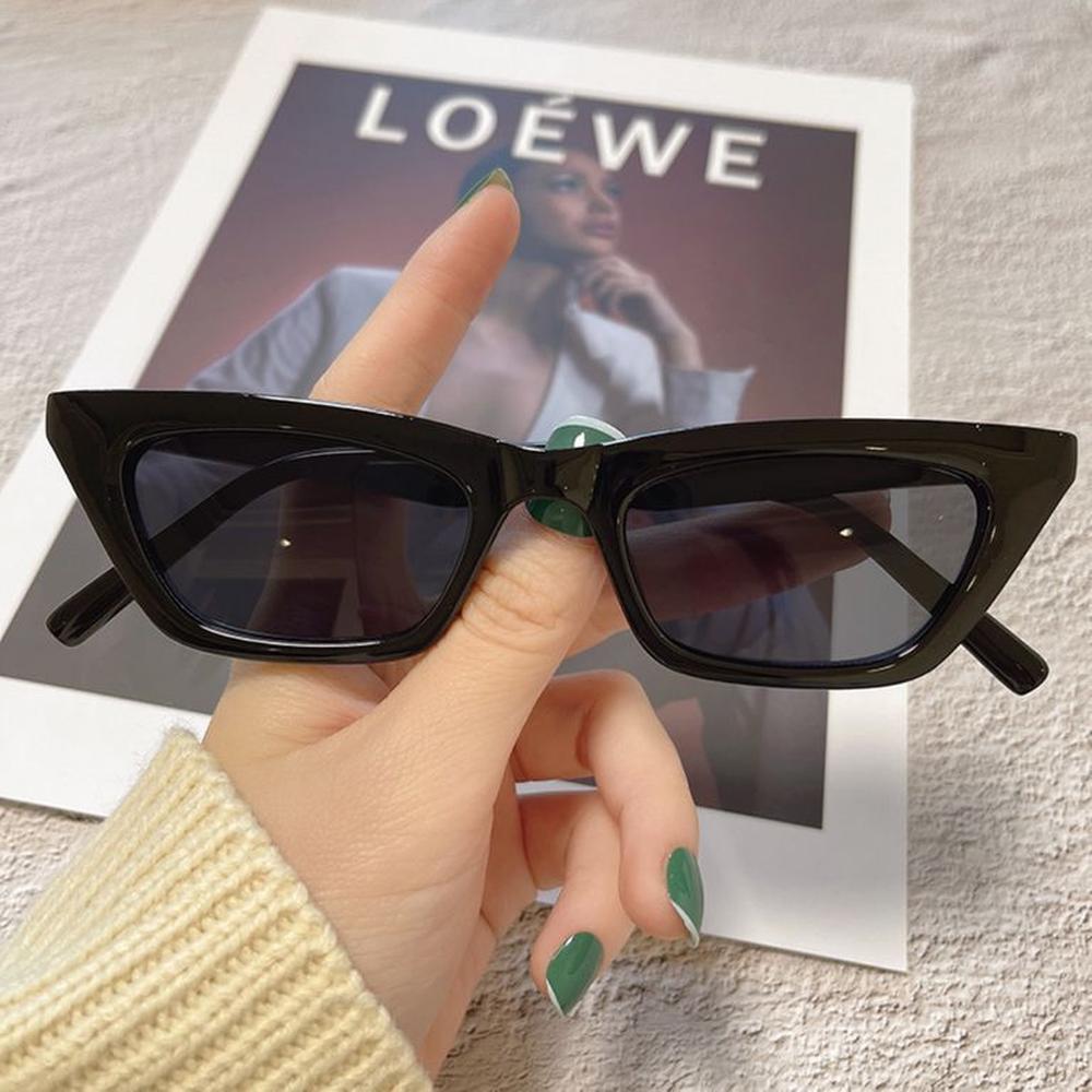 Gafas Lentes de Sol Swift Vintage Cat Eye Negro y Estuche