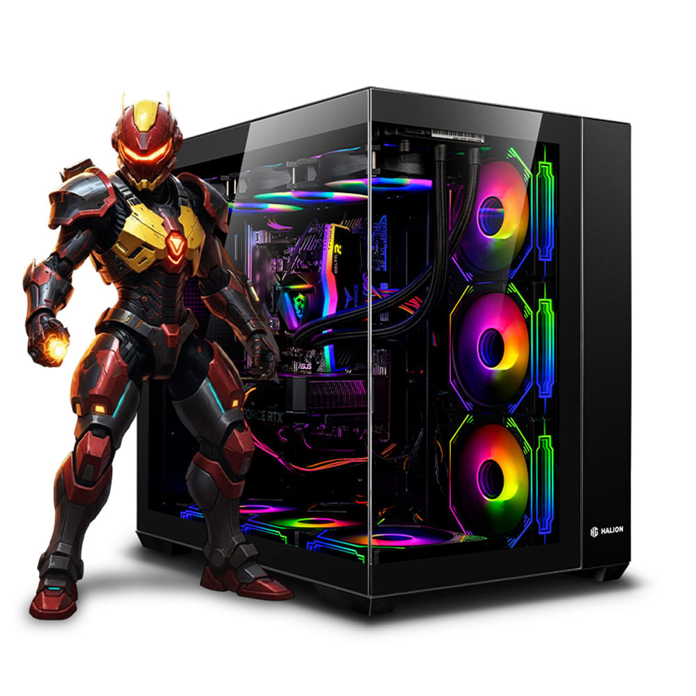 CPU GAMER RYZEN 9 9950X3D 32GB DDR5 2TB RTX5090 32GB ULTRA MIPCLISTA COMPUTADORA