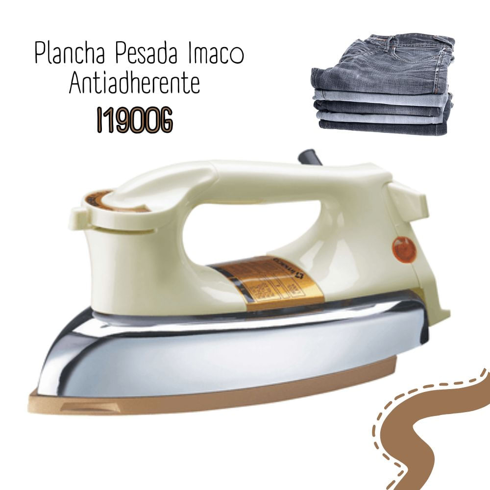 Plancha Pesada Imaco Antiadherente - I1900G