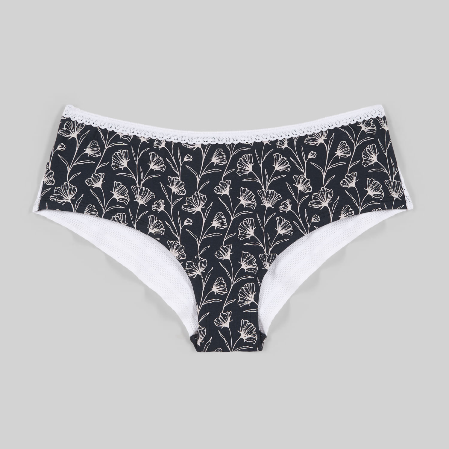 Calzón Mujer Hipster Flores Madison