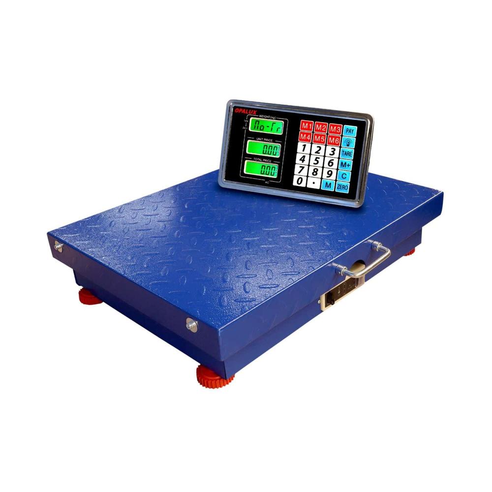 Balanza Digital Industrial Bandeja Plana 600 KG OP-WS600DD OPALUX