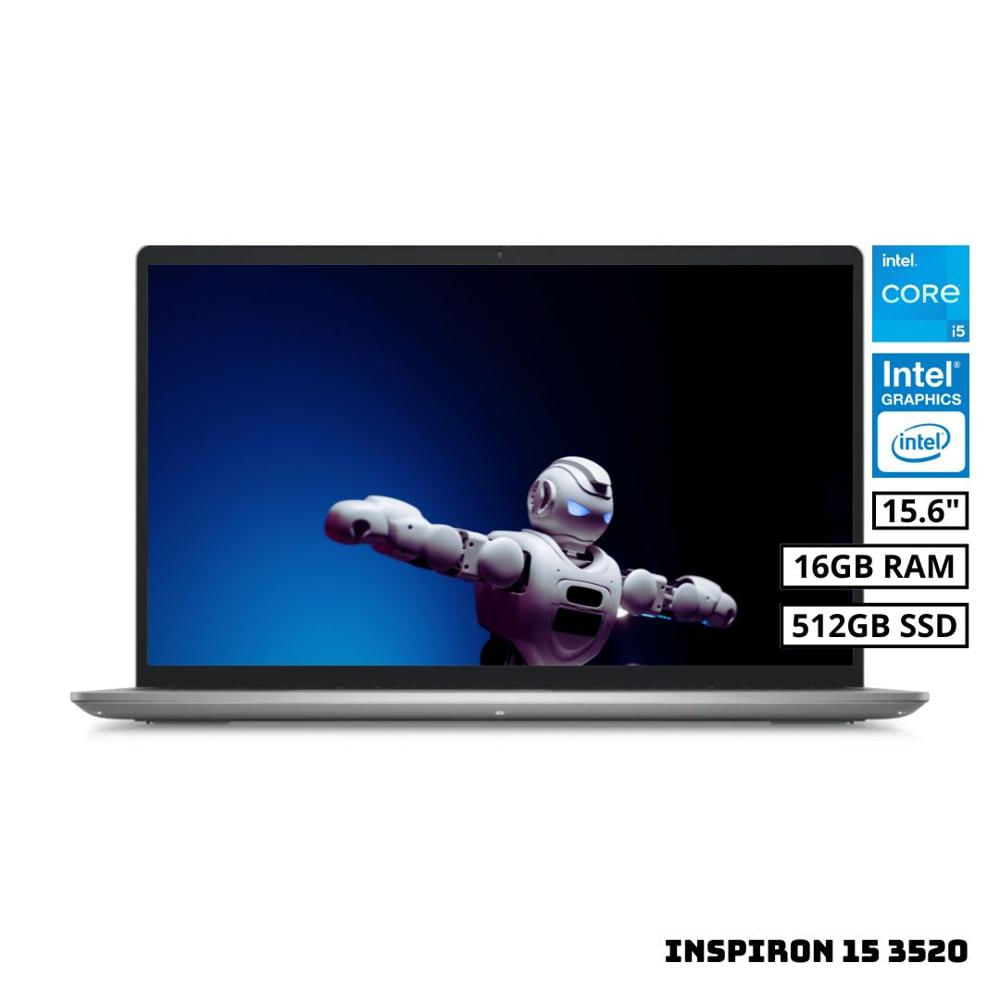 LAPTOP DELL INSPIRON 15 3530 G6P3X 15.6 FHD INTEL CORE i5-1334U 8GB RAM 512GB SSD