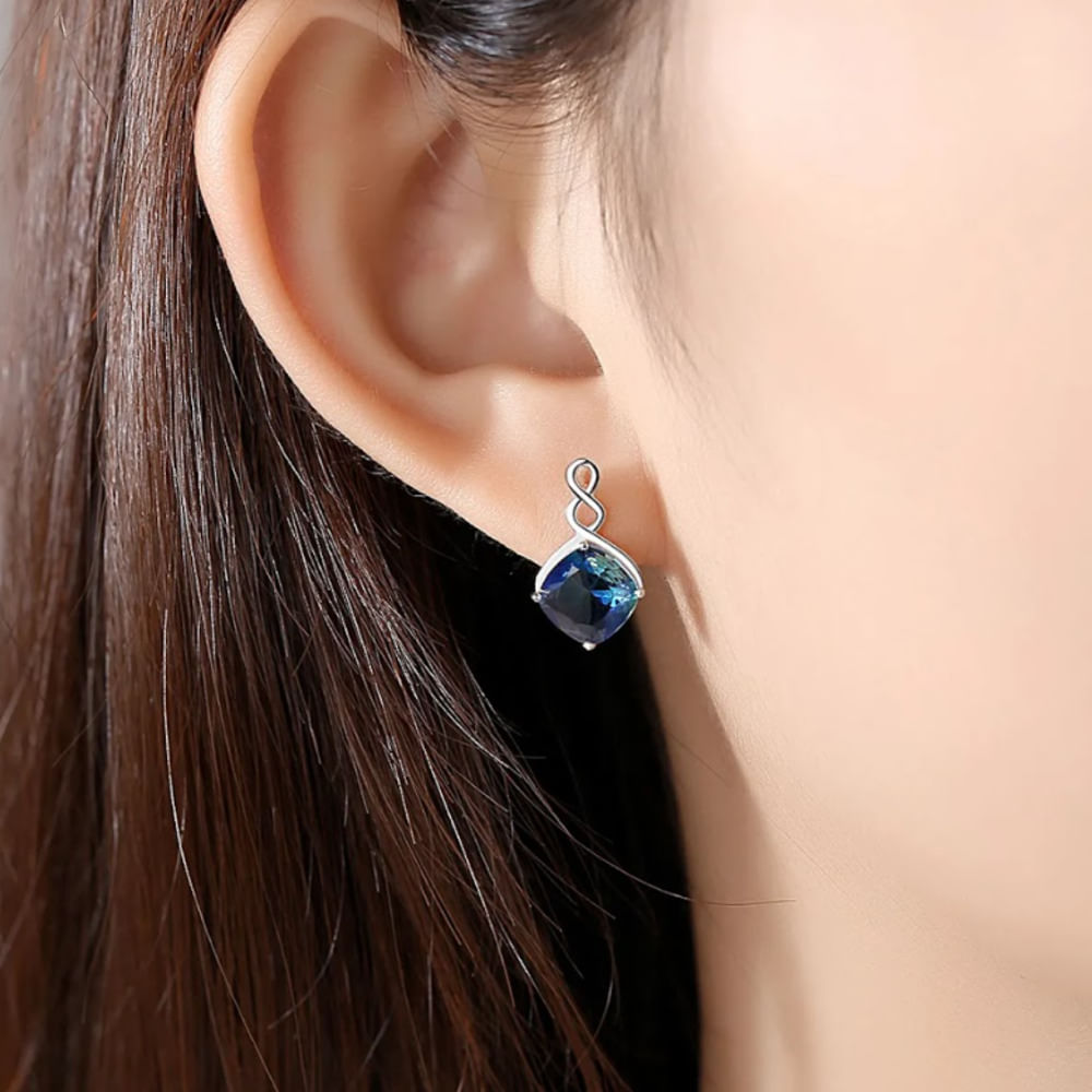 Arete Nudo Eterno Celestial Plata 925