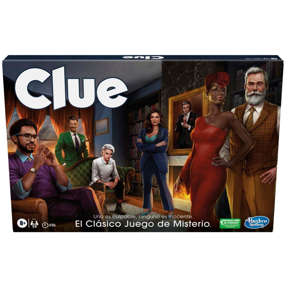 Juego de Mesa HASBRO GAMING Clue Classic Juego de Mesa HASBRO GAMING Clue Classic