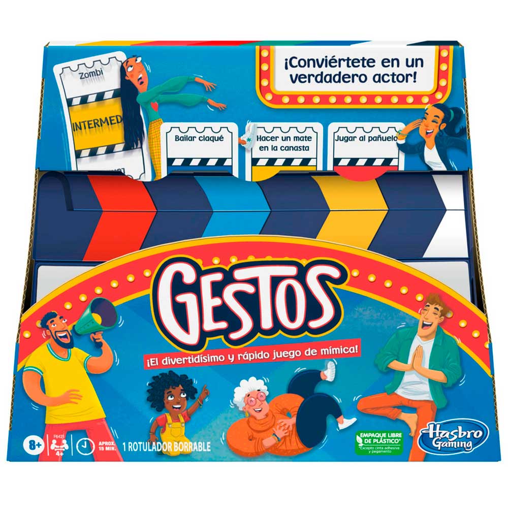Juego de Mesa HASBRO GAMING Guesstures Refresh Juego de Mesa HASBRO GAMING Guesstures Refresh