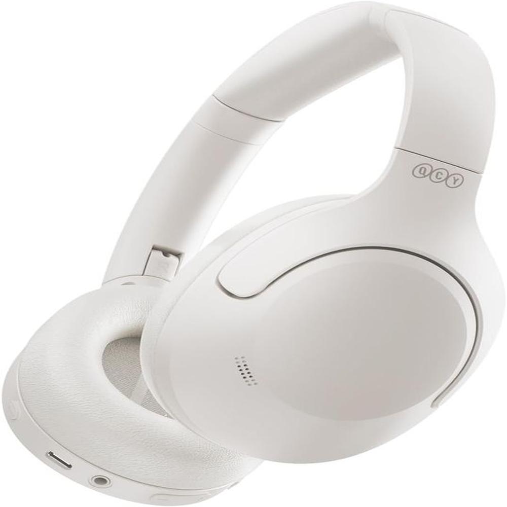 QCY - Auriculares H3 Lite ANC BT 5.3 Duración 50Hrs - Blanco