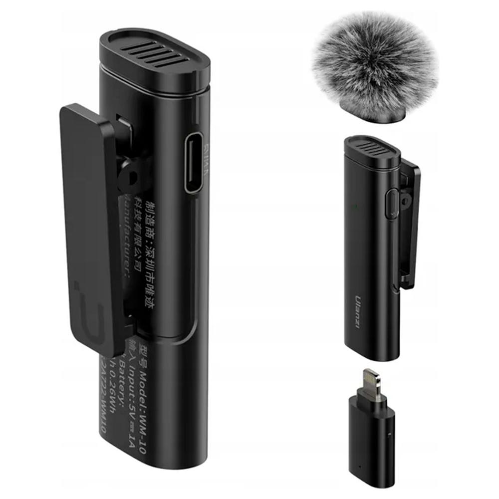 Micrófono Inalámbrico Lavalier Ulanzi WM-10 Lightining