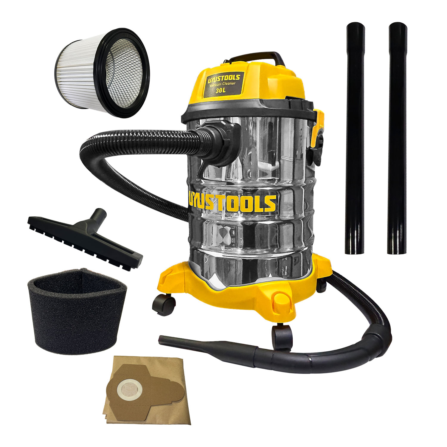 Aspiradora de Polvo y Agua ASP30LM 30 Litros 1200W 3 Funciones